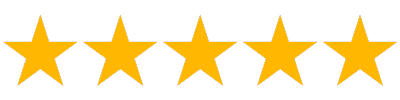 5 star ratings for amazing reviews